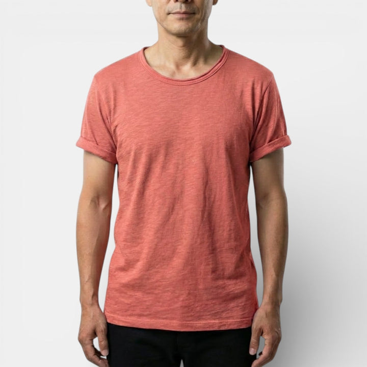 Gabriel™ | Schlichtes Basic-T-Shirt mit Rundhals