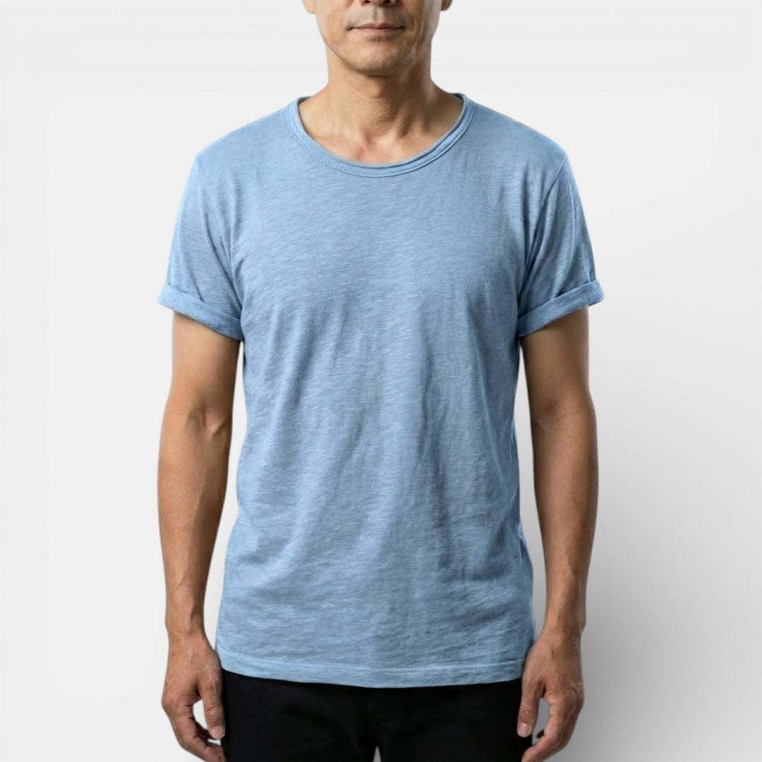 Gabriel™ | Schlichtes Basic-T-Shirt mit Rundhals