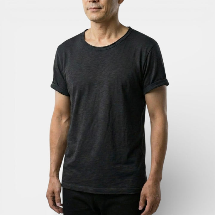 Gabriel™ | Schlichtes Basic-T-Shirt mit Rundhals