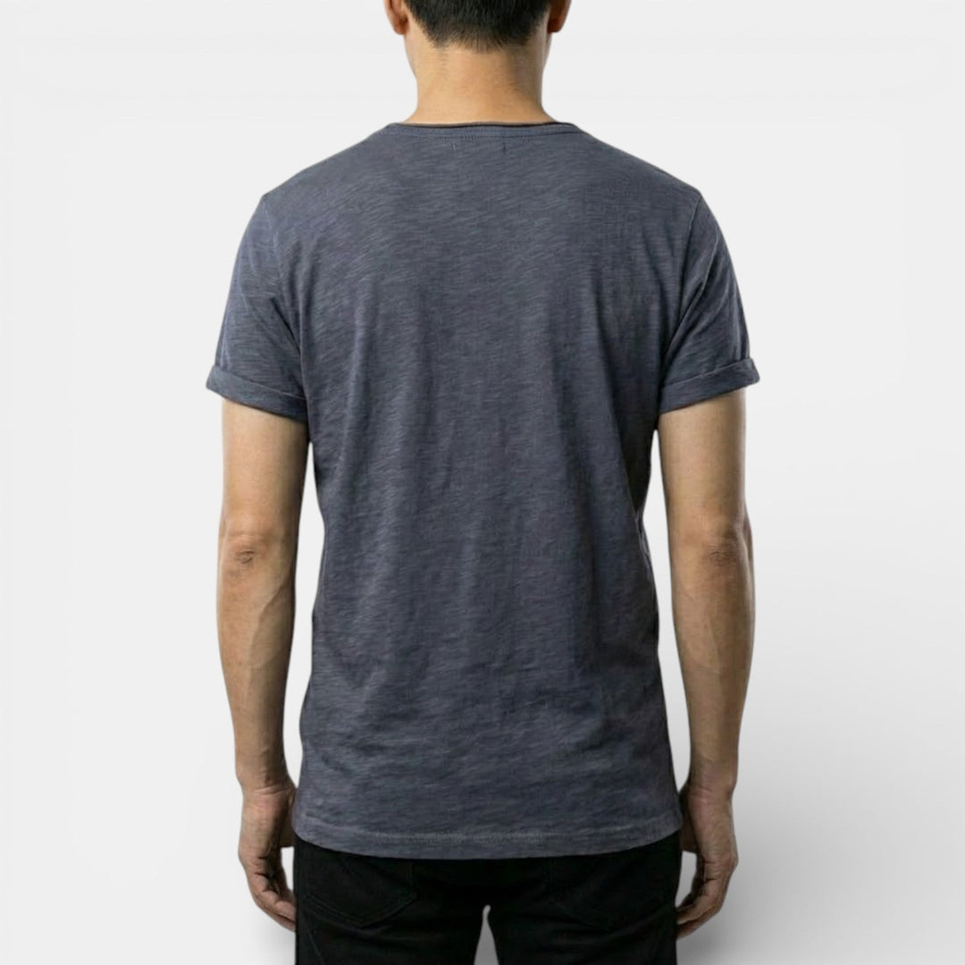 Gabriel™ | Schlichtes Basic-T-Shirt mit Rundhals