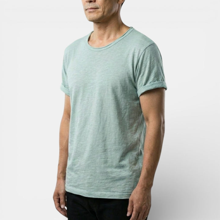 Gabriel™ | Schlichtes Basic-T-Shirt mit Rundhals