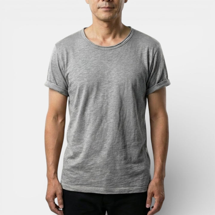 Gabriel™ | Schlichtes Basic-T-Shirt mit Rundhals