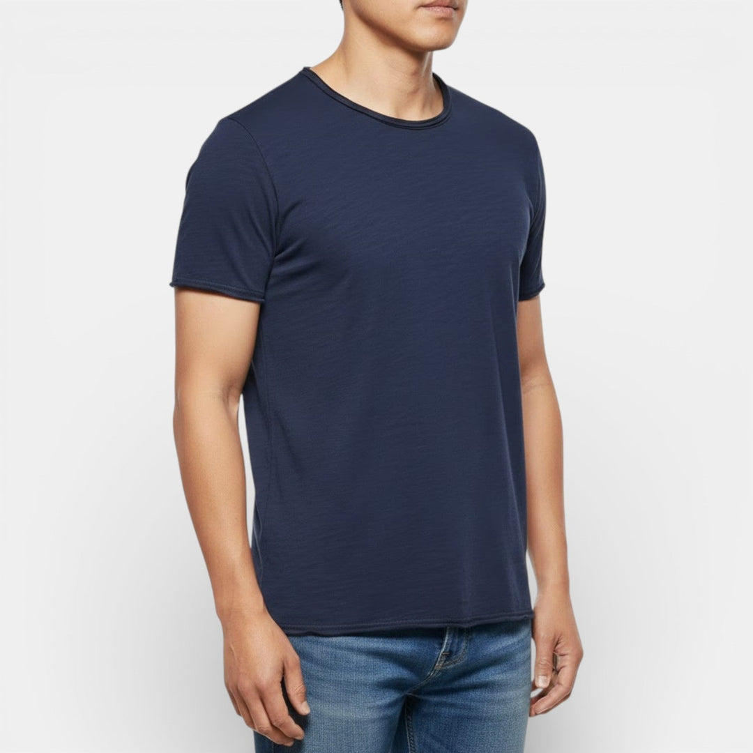 Sören™ | Weiches Sommer-T-Shirt mit Rundhals