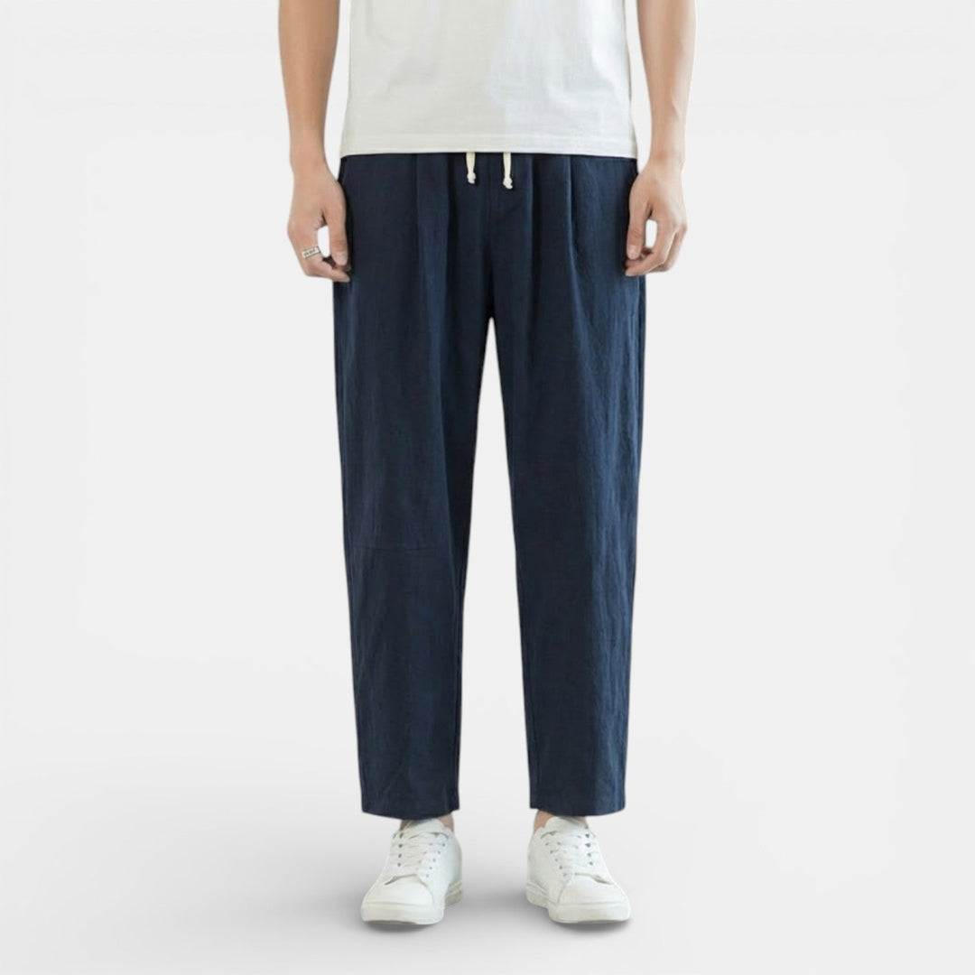 Leopold™ | Lässige Hose mit Tunnelzugbund