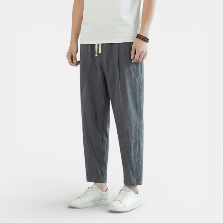 Leopold™ | Lässige Hose mit Tunnelzugbund