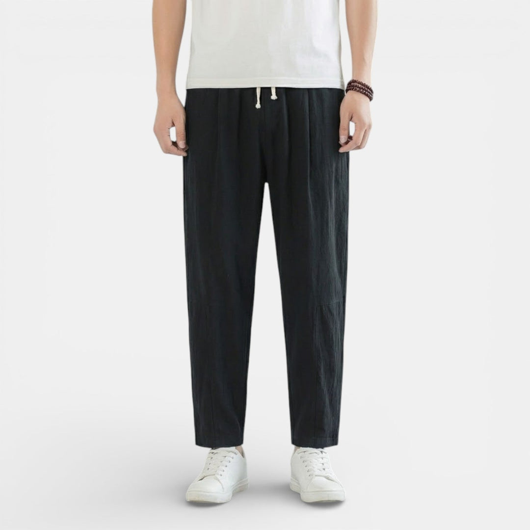 Leopold™ | Lässige Hose mit Tunnelzugbund