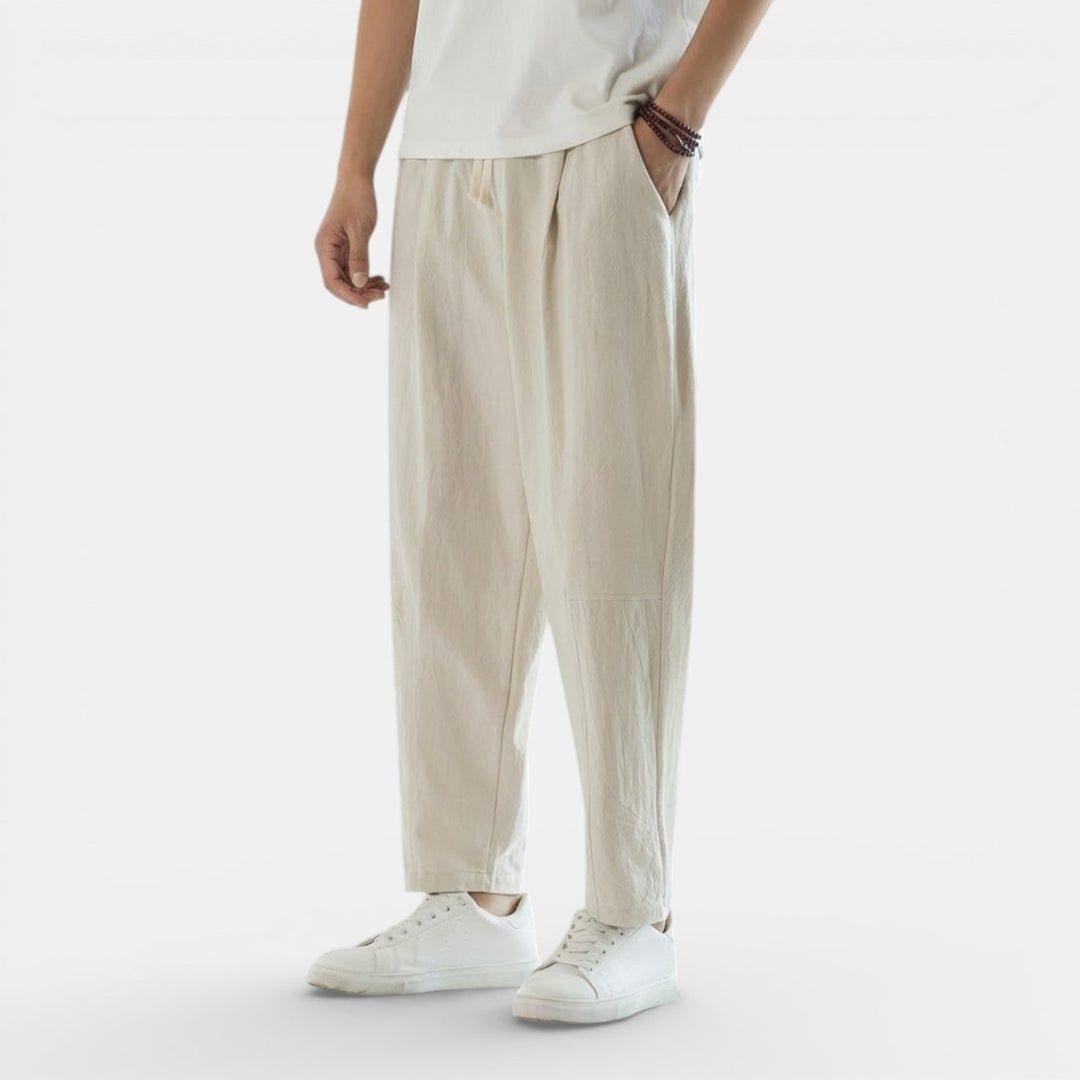 Leopold™ | Lässige Hose mit Tunnelzugbund