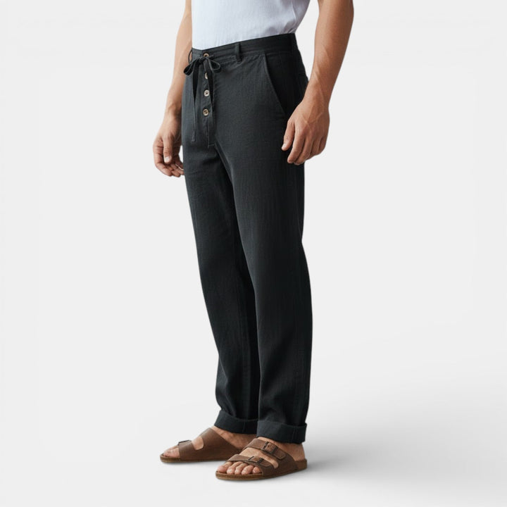 Hartmut™ | Lockere Hose mit Tunnelzugbund