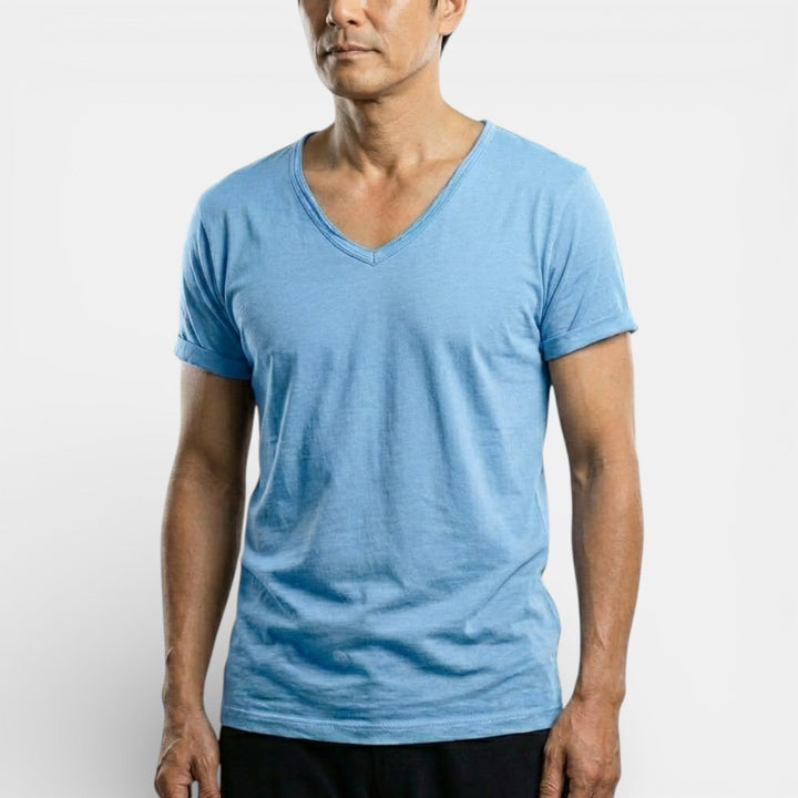 Meinhard™ | Weiches T-Shirt mit V-Ausschnitt