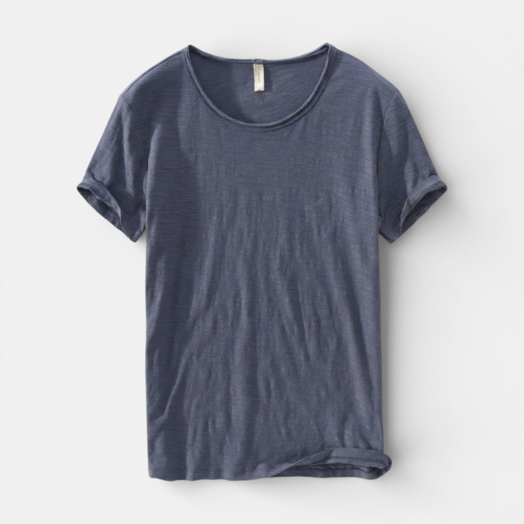 Gabriel™ | Schlichtes Basic-T-Shirt mit Rundhals