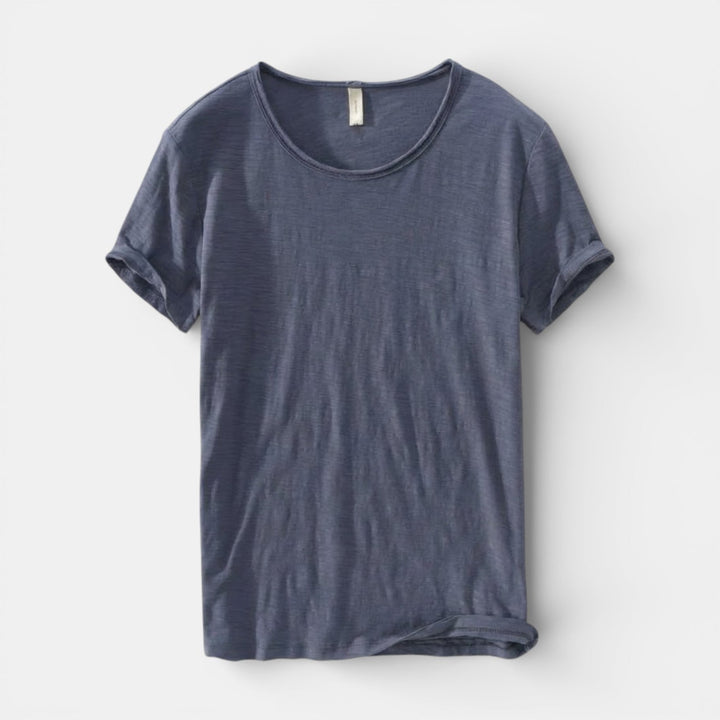 Gabriel™ | Schlichtes Basic-T-Shirt mit Rundhals