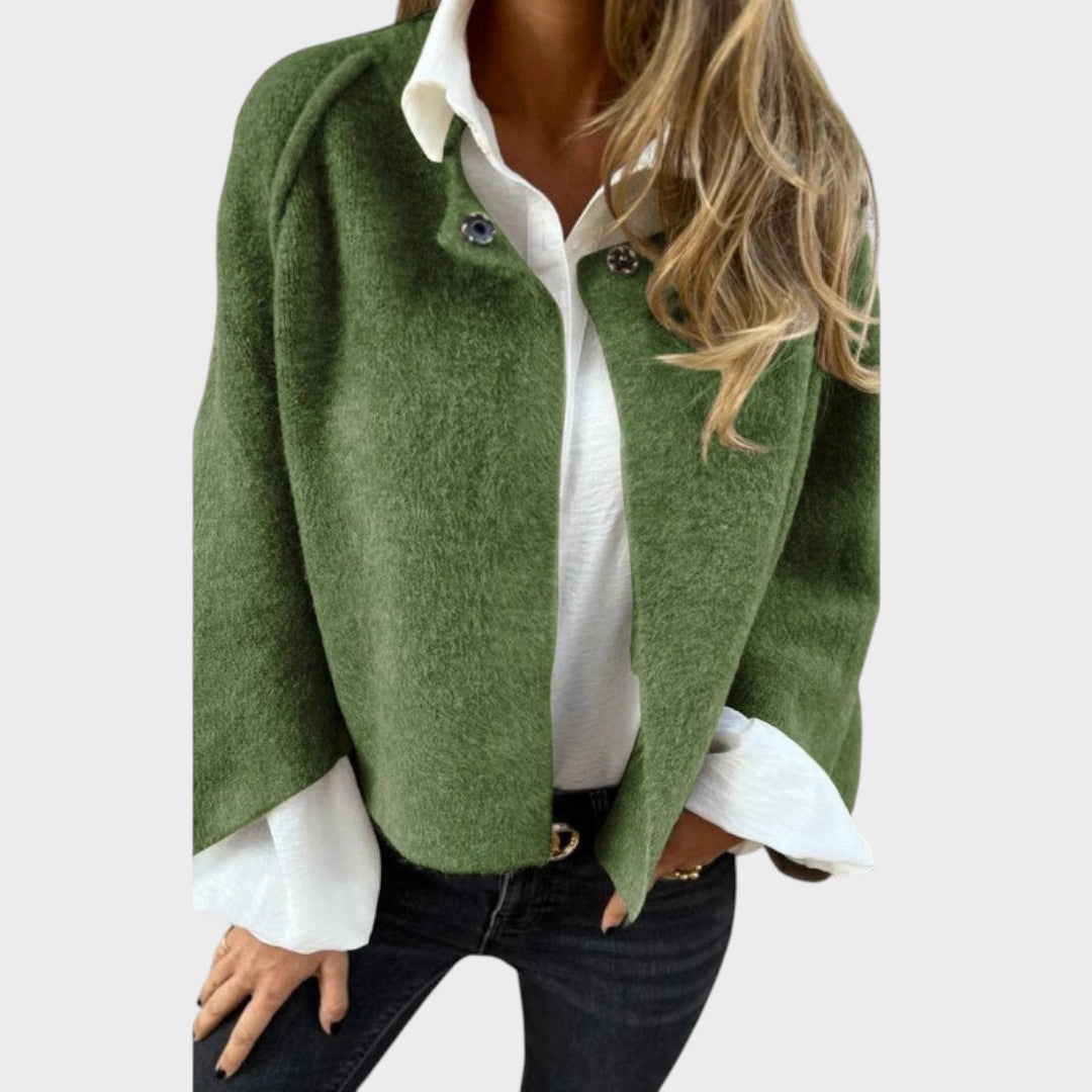 Cecília | Kurze Jacke mit Glockenärmeln