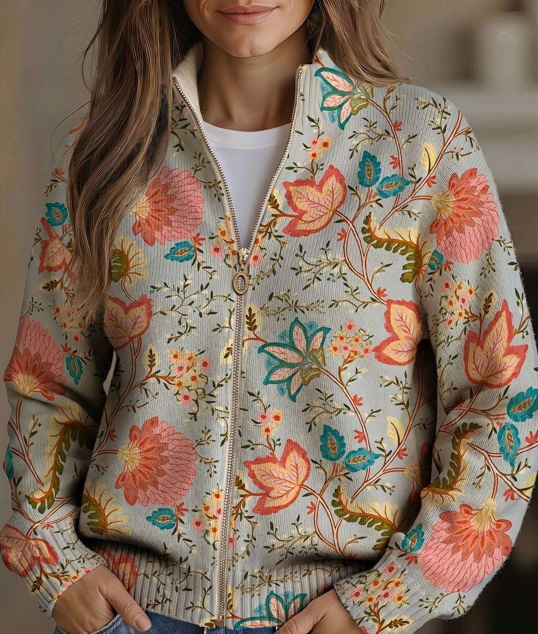 Xanthe™ | Vintage Blumen Garten Druck
