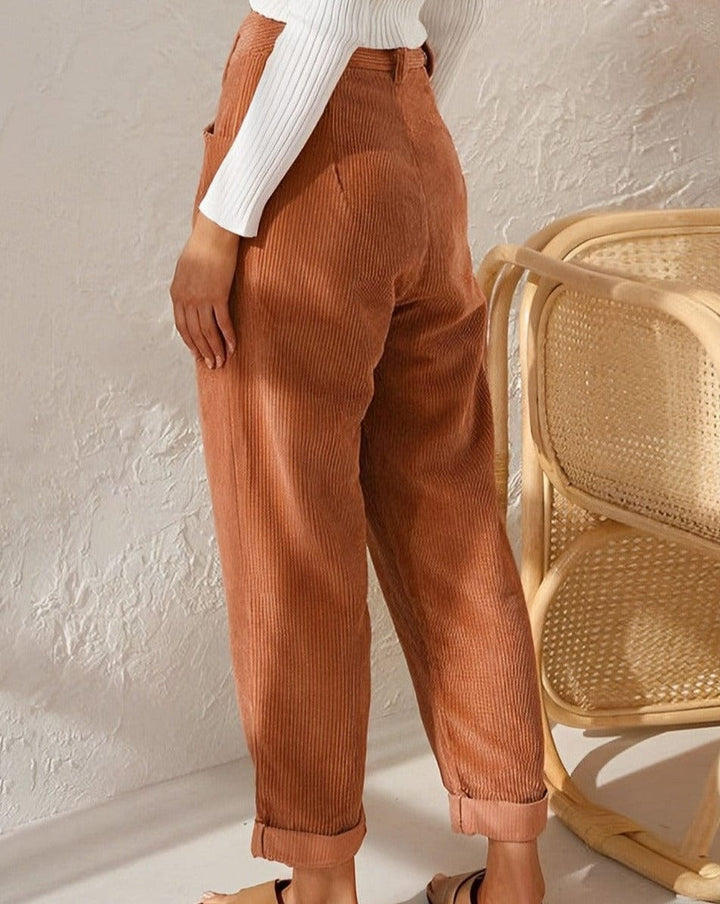 Anneliese | Sommerhose in warmen Tönen für Damen