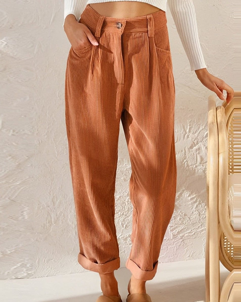 Anneliese | Sommerhose in warmen Tönen für Damen